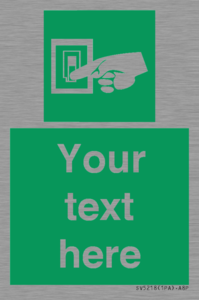 Custom Light Switch Sign